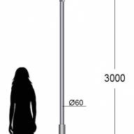 Городской LED-светильник Канделябр 135 1_135_87_3000 - Городской LED-светильник Канделябр 135 1_135_87_3000