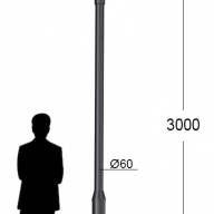 Уличный LED-светильник Канделябр 118 1_118A_87_3000 - Уличный LED-светильник Канделябр 118 1_118A_87_3000
