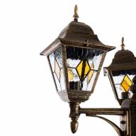 Уличный фонарь Arte Lamp Berlin BN (черно-золотой) - Уличный фонарь Arte Lamp Berlin BN (черно-золотой)