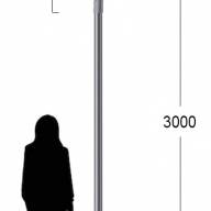 Городской светильник с LED для бульваров Канделябр 140b 1_140b_48_3000 - Городской светильник с LED для бульваров Канделябр 140b 1_140b_48_3000