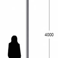 Светодиодный фонарь для бульваров Канделябр 140b 1_140b_48_4000 - Светодиодный фонарь для бульваров Канделябр 140b 1_140b_48_4000