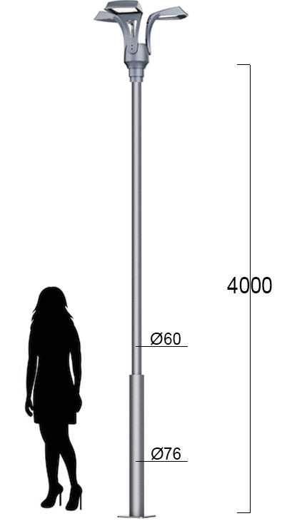 LED-фонарь для городских площадей Канделябр 141 1_141_87_4000