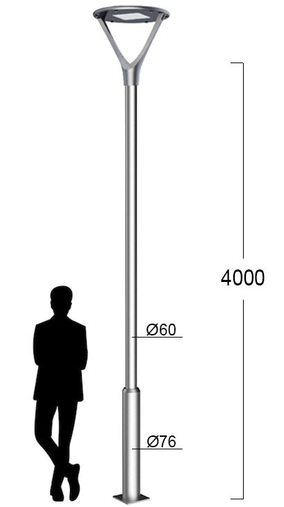 Фонарь садово-парковый LED Канделябр 113 1_113_87_4000